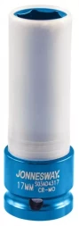 Головка ударная шестигранная 1/2" М17 для л/с дисков  S03АD4317 Jonnesway 99427