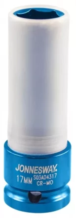 Головка ударная шестигранная 1/2&quot; М17 для л/с дисков  S03АD4317 Jonnesway 99427 купить в Ханты-Мансийске