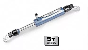 Цилиндр гидравлический 5 т стяжной усиленный с крюками STELS 51361 купить в Ханты-Мансийске