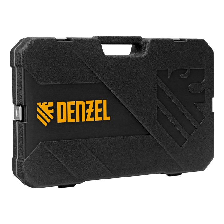 Набор инструментов Denzel 15807, 1/2", 1/4", 3/8", CrV, S2, пластиковый кейс, 216 предметов купить в Ханты-Мансийске