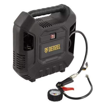 Компрессор воздушный DL1100 1.1 кВт, 180 л/мин, с набором аксессуаров Denzel 58005 купить в Ханты-Мансийске