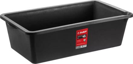 Кювета ЗУБР "ЭКСПЕРТ" строительная пластмассовая, 41x71x22см(ШхДхГ), 45л 06097-45_z03 купить в Ханты-Мансийске