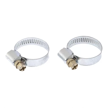 Хомуты металлические 8-12мм 2 шт ширина 9 мм СИБРТЕХ 47654 купить в Ханты-Мансийске