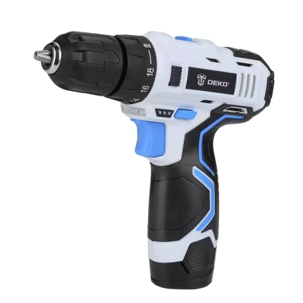 Дрель аккумуляторная DEKO GCD12DU3 SNOW WHITE SET1, 063-4170 купить в Ханты-Мансийске
