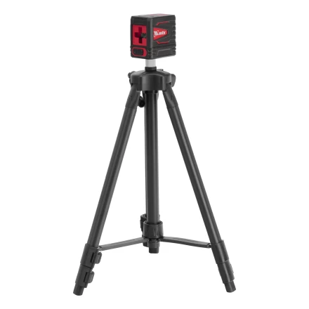 Лазерный уровень QBC RED Pro SET, 10 м, красный луч, батарейки, штатив// MTX 350105 купить в Ханты-Мансийске
