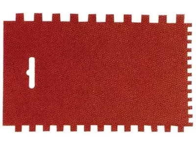 Шпатель пластмассовый малярный 170х115 мм зубчатый MATRIX 86006 купить в Ханты-Мансийске