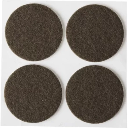 Накладки STAYER "COMFORT" на мебельные ножки, самоклеящиеся, фетровые, коричневые, круглые - диаметр 35 мм, 4 шт 40910-35 купить в Ханты-Мансийске
