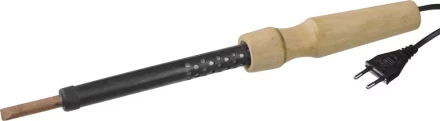 Электропаяльник с деревянной рукояткой, 100Вт 55407-100 купить в Ханты-Мансийске