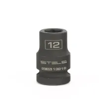Головка ударная шестигранная 12 мм 1/2" CrMo Stels 13916