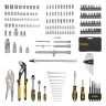 Набор инструментов Denzel 15808, 1/2", 3/8", 1/4", CrV, S2, пластиковый кейс, 232 предмета купить в Ханты-Мансийске