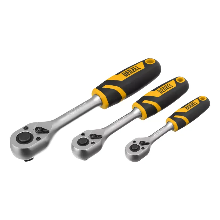 Набор инструментов Denzel 15808, 1/2", 3/8", 1/4", CrV, S2, пластиковый кейс, 232 предмета купить в Ханты-Мансийске