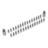 Набор инструментов Denzel 15808, 1/2", 3/8", 1/4", CrV, S2, пластиковый кейс, 232 предмета купить в Ханты-Мансийске