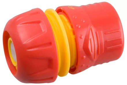 Cоединитель GRINDA пластмассовый c автостопом и запирающим механизмом, 3/4&quot; 8-426332 купить в Ханты-Мансийске