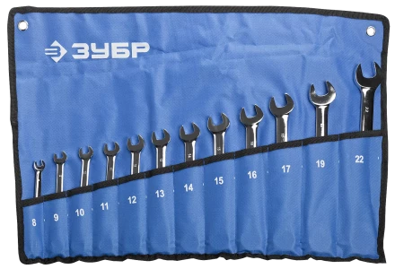 Наборы трещоточных комбинированных ключей Зубр серия ПРОФЕССИОНАЛ 27075-H12 купить в Ханты-Мансийске