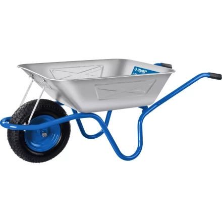 Тачка с широким пневматическим колесом строительная одноколесная 250 кг серия ПРОФЕССИОНАЛ купить в Ханты-Мансийске