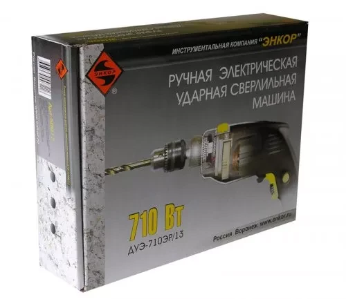 Дрель ударная ДУЭ-710ЭР/13 50077 купить в Ханты-Мансийске