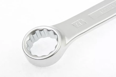 Ключ комбинированный 17 мм CrV холодный штамп GROSS 15136 купить в Ханты-Мансийске