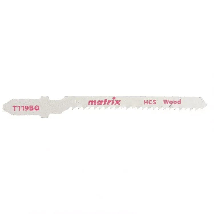 Полотна для электролобзика по дереву 3 штук T119BO 50x2мм HCS фигурный рез MATRIX 78227 купить в Ханты-Мансийске