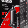 Домкрат гидравлический бутылочный, 6т, 195-380 мм, MIRAX 43260-6 43260-6 купить в Ханты-Мансийске