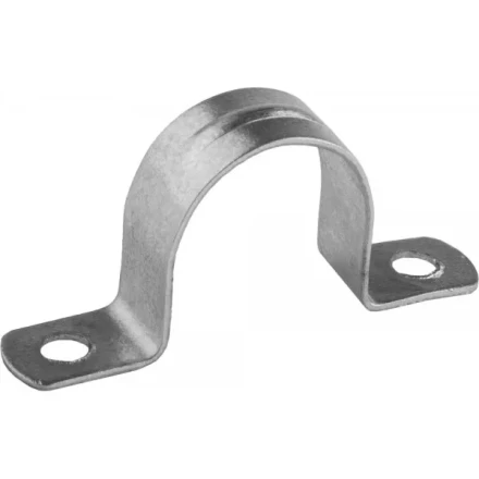 Скобы СВЕТОЗАР металлические D25мм, двухлапковые, для крепления металлорукава d=20мм, 50шт 60212-20-50 купить в Ханты-Мансийске