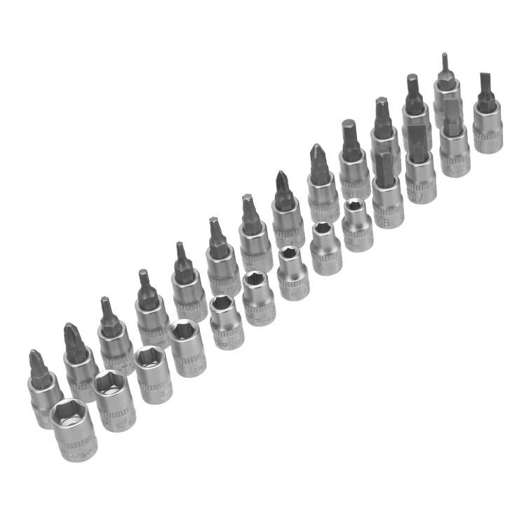 Набор инструментов Сибртех 13391, 1/2", 1/4", пластиковый кейс, 82 предмета купить в Ханты-Мансийске