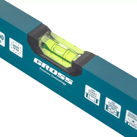 Уровень алюминиевый 1200 мм 2 глазка Handwerker Gross 33904 купить в Ханты-Мансийске