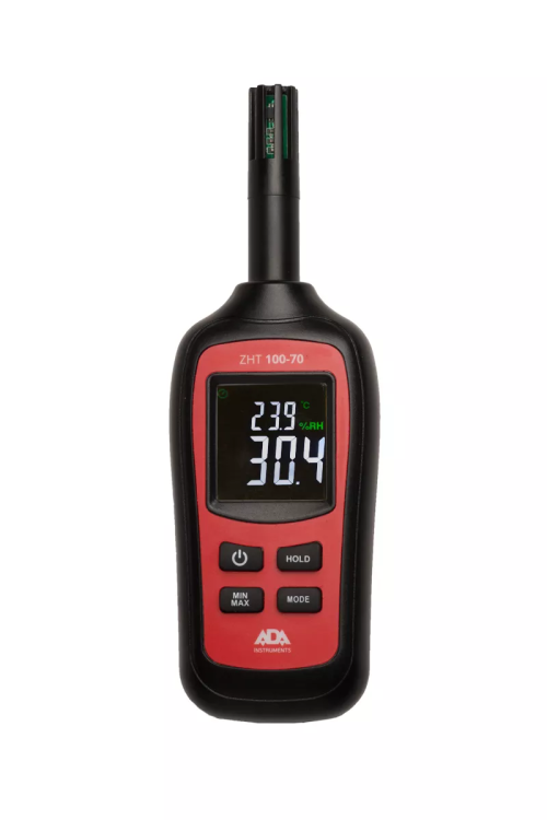 Измеритель влажности и температуры бесконтактный   ZHT 100-70 термогигрометр ADA купить в Ханты-Мансийске