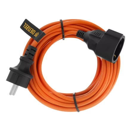 Удлинитель-шнур силовой Denzel Garden Series, ПВС, 10м, 1 розетка, 3 x 1 мм, 3 м, 37405 купить в Ханты-Мансийске