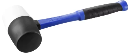 Киянка ЗУБР &quot;ПРОФЕССИОНАЛ&quot; резиновая черно-белая, с фиберглассовой ручкой, 900г 20532-900 купить в Ханты-Мансийске