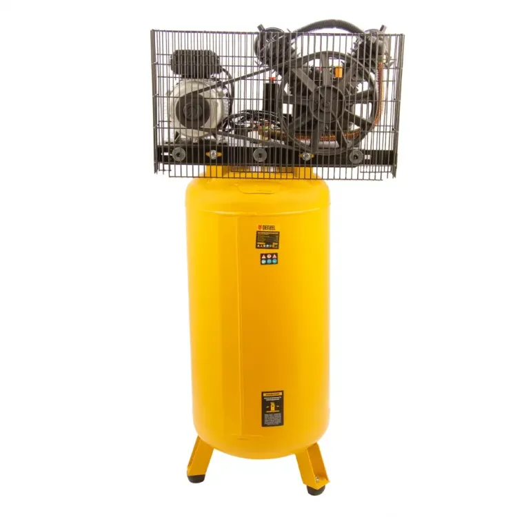 Компрессор воздушный BCV2200/100V, ременный привод , 2.3 кВт, 100 литров, 440 л/мин Denzel 58112 купить в Ханты-Мансийске
