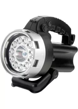 Фонарик поисковый, аккумуляторный, галоген 25W + 11 светодиодов, Stern 90532 купить в Ханты-Мансийске