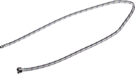 Подводка гибкая STAYER для воды к смесителям, оплетка из нерж стали, укороченная, г/ш 1/2&quot; - 1,2м 51016-120 купить в Ханты-Мансийске