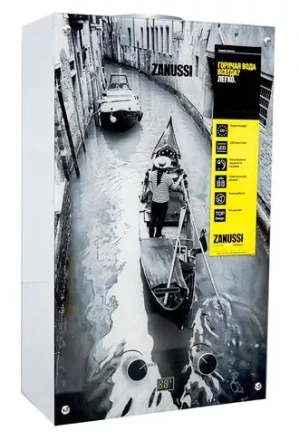 Колонка газовая Zanussi GWH 10 Fonte Glass Venezia купить в Ханты-Мансийске