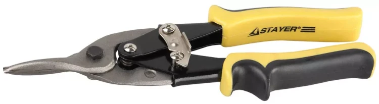 STAYER Ножницы по металлу, прямые, Cr-V, 250 мм 23055-S купить в Ханты-Мансийске