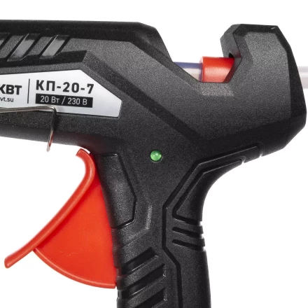 Пистолет клеевой КВТ КП-20-7 20 Вт, стержня 7 мм (87964) купить в Ханты-Мансийске