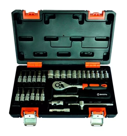 Набор инструментов Вихрь 1/4&quot; 29 предм кейс купить в Ханты-Мансийске
