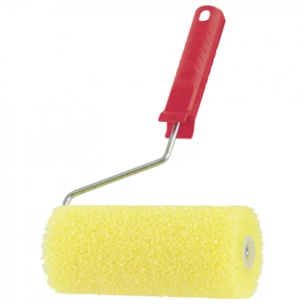 Валик СТРУКТУРНЫЙ поролоновый с ручкой шероховатый 180x80x6 MTX 80214 купить в Ханты-Мансийске