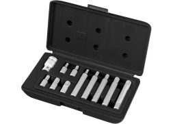 Набор бит SPLINE, хвостовик-шестигранник 1 1/2'', CrV,10 мм, 11 пред STELS 11312