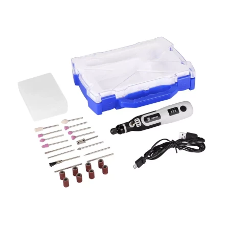 Гравер аккумуляторный DEKO DKRT3.6-Li SET, 063-1400 купить в Ханты-Мансийске