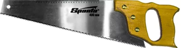 Ножовка по дереву 400 мм 7-8 ТРI каленый зуб линейка деревянная рукоятка SPARTA 231855 купить в Ханты-Мансийске