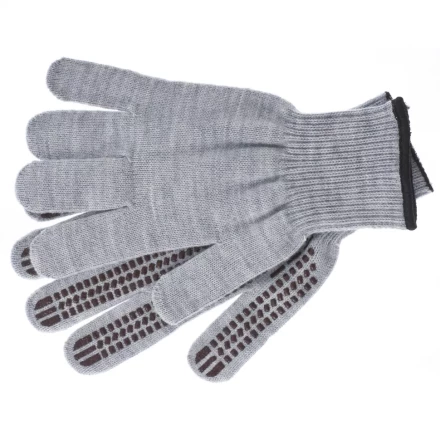 Перчатки трикотажные акрил ПВХгель Протектор серая туча оверлок Сибртех Россия 68662 купить в Ханты-Мансийске