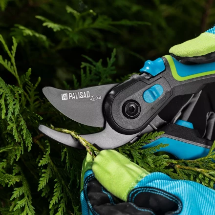 Секатор с наковальней Palisad, 205 мм, регулировка захвата, алюминиевые рукоятки, Luxe 60475 купить в Ханты-Мансийске