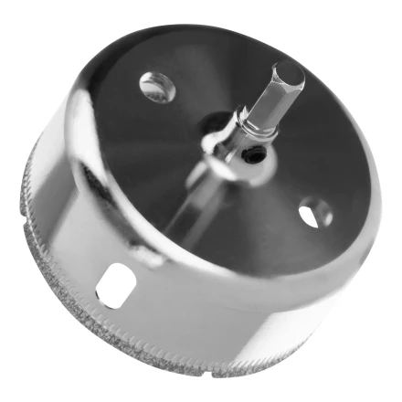 Сверло по керамической плитке и стеклу Сибртех 72735, 120 х 55 мм, шестигранный хвостовик, с центрующим сверлом купить в Ханты-Мансийске