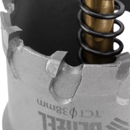 Коронка по металлу твердосплавная, 38 мм Denzel 724012 купить в Ханты-Мансийске