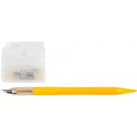 Нож OLFA &quot;Utility Models&quot; перовой дизайнерский, для точных работ, рукоятка с мини шпателем, 5 лезвий, 4мм OL-AK-5 купить в Ханты-Мансийске