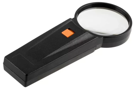 Лупа STAYER &quot;STANDARD&quot; с подсветкой, 4 кратное увеличение, диаметр линзы - 65мм 40522-65 купить в Ханты-Мансийске