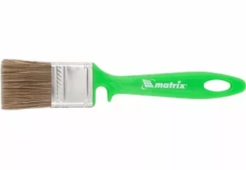 Кисть флейцевая &quot;РАБОТЫ ПО ДЕРЕВУ&quot;  35*10 мм  MATRIX Color Line 83372 купить в Ханты-Мансийске