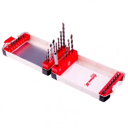 Набор сверл комбинированный сверла по металлу 1-6 мм бетону 4-8 мм дереву 3-6 мм биты 16 шт адаптер 32 предмета Pro Matrix 725632 купить в Ханты-Мансийске