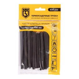 Набор термоусадочных трубок КВТ Квадро 6/1,5 (89781)
