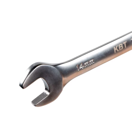 Набор гаечных комбинированных трещоточных ключей с шарниром КВТ НТКШ-6 (8–17 мм), 6 шт. (91950) купить в Ханты-Мансийске